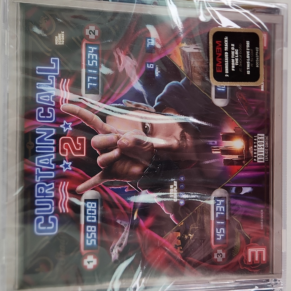 Factory Sealed EMINEM: Curtain Call 2, 2 CD set w Snoop Dog & 50 Cent
